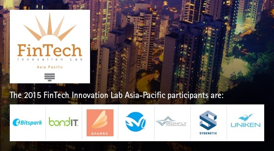 アジア・パシフィック先進金融テクノロジーラボ2015の参加企業